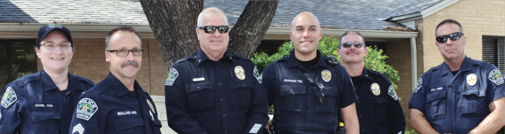 APD officers at the facility’s open house event on Sept. 14, 2016.