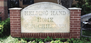 Helping Hand Home for Children sign