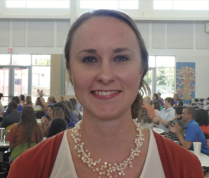 Ashley Johnson, Annunciation Maternity Home teacher