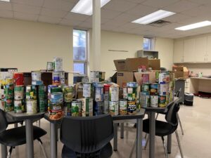 MCH Canned food drive