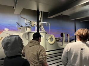 MCH students at the Nimitz Museum
