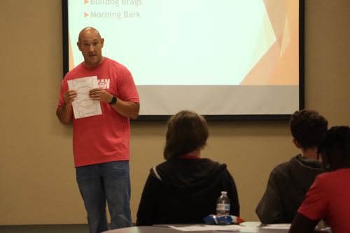 Mr. Kastner at Methodist Children's Home Fish Camp