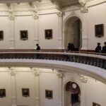 Boysville students in the rotunda at the Texas State Capitol.