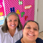 Marlene and Rosario at Hope House
